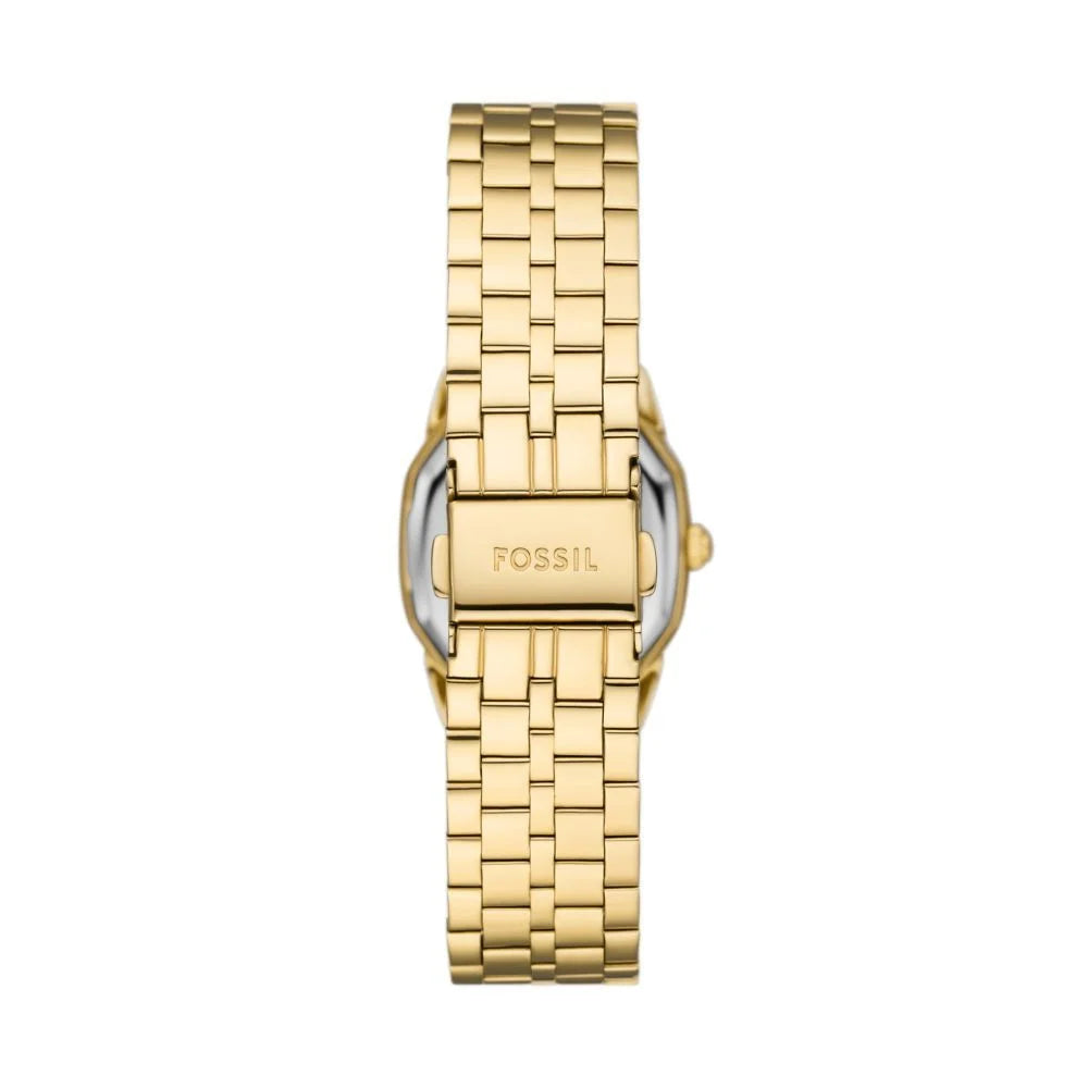 Fossil Women's Harlow Three-Hand, Gold-Tone Stainless Steel Watch - ES5361