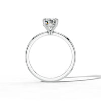 1ct Round Traditional Solitaire Ring