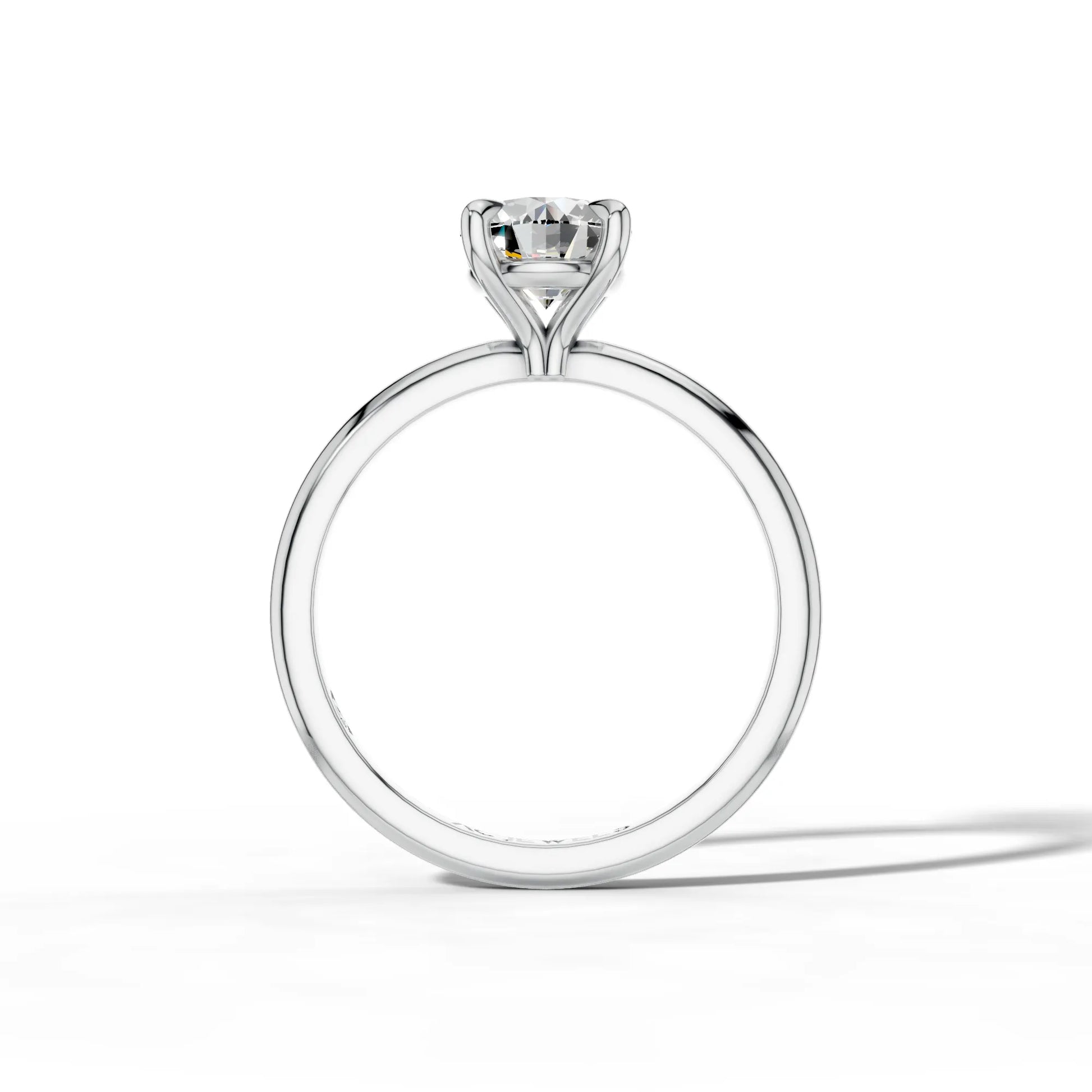 1ct Round Traditional Solitaire Ring