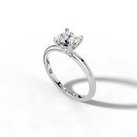 1ct Round Traditional Solitaire Ring