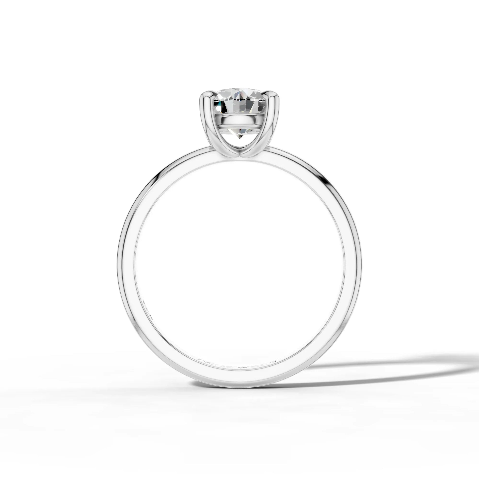 1ct Round Solitaire Ring