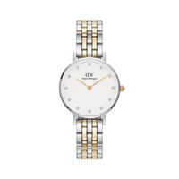 Daniel Wellington Petite Lumine 5-link two-tone Watch 28mm