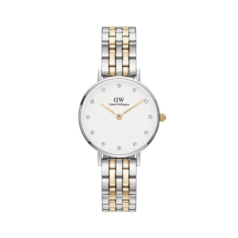 Daniel Wellington Petite Lumine 5-link two-tone Watch 28mm