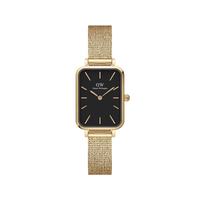 Daniel Wellington Quadro Pressed Evergold Gold Watch 20x26mm