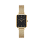 Daniel Wellington Quadro Pressed Evergold Gold Watch 20x26mm