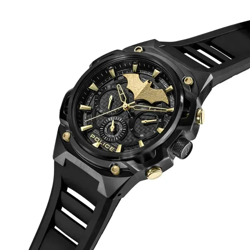 Police Crusader Watch and Batarang Bracelet 2.0 Set Limited Edition