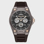 Police Dominion Multifunction Quartz Black Dial Gunmetal Ion-Plated Stainless Steel Watch