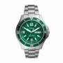 Fossil Men's Fb - 02 Silver Round Stainless Steel Watch - FS5690