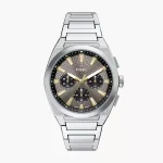Everett Chronograph Stainless Steel Watch-FS6128