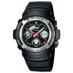 CASIO G-SHOCK MENS 200M STANDARD - AW-590-1ADR