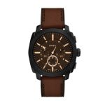 Fossil Men's Machine Chronograph, Black Stainless Steel Watch - FS6101