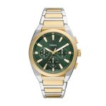 Fossil Men's Everett Chronograph, Two-Tone Stainless Steel Watch - FS6106
