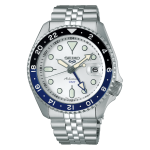 Seiko 5 Sports SKX GMT Sky Blue, Silver Cloud SSK033K1